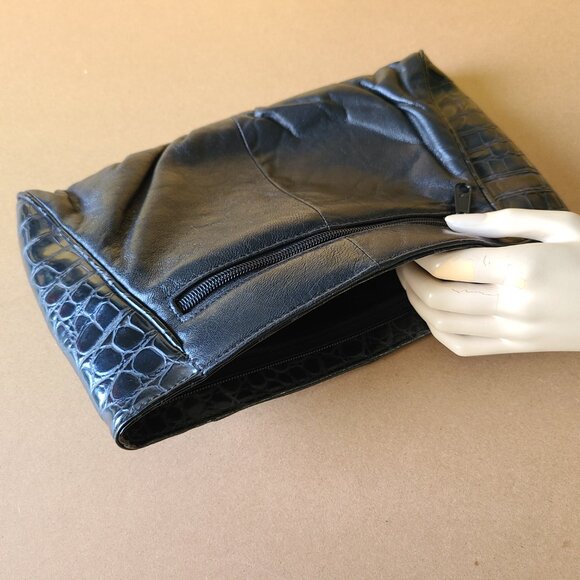 Genuine Leather Clutch Purse - Picture 4 of 6